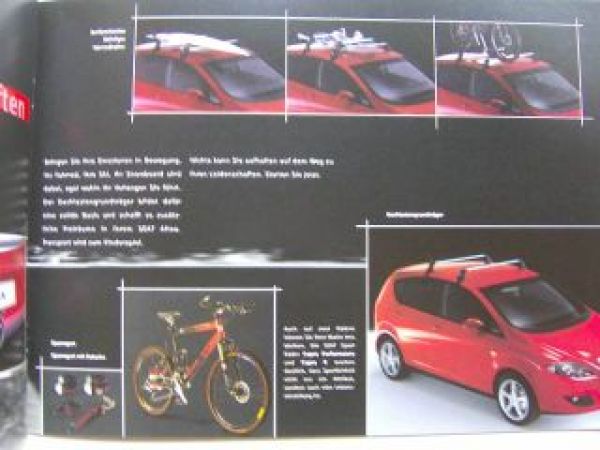 Seat Altea Zubehör Prospekt 8/2006 NEU