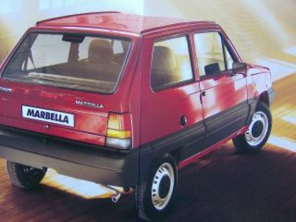 Seat Marbella Prospekt 8/1997 NEU