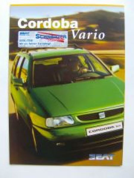 Seat Cordoba Vario Prospekt 7/1998