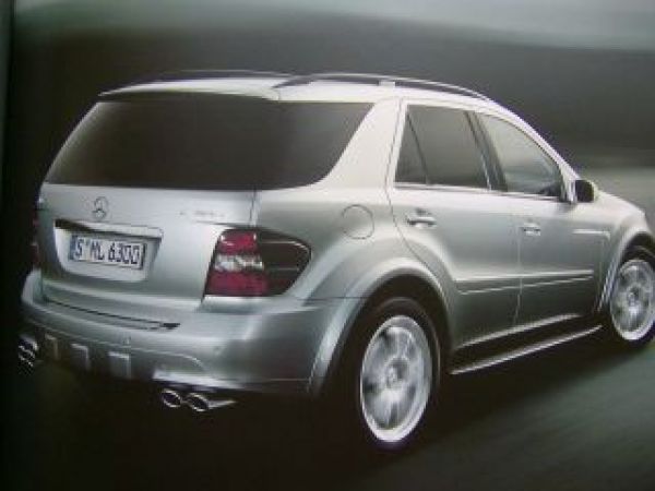 Mercedes Benz ML63 AMG W164 Prospekt Vorstellung 8/2005