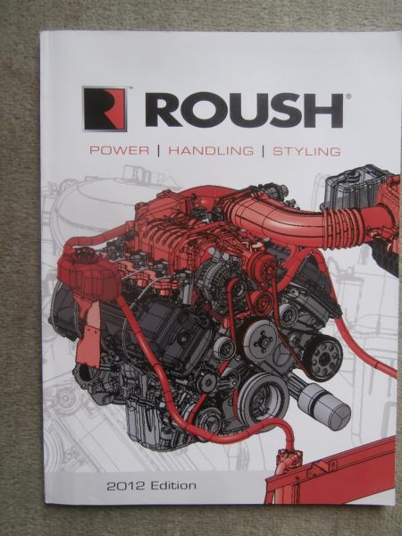 Roush Power Handling Styling 2012 Edition Ford Mustang Racing Katalog Englisch