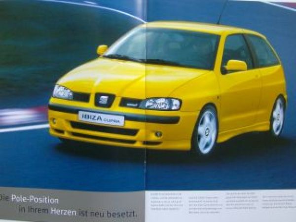 Seat Ibiza Cupra Prospekt 6/2000 NEU