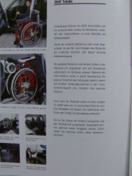 Seat Fahrhilfen für Behinderte Toledo Inca Cordoba NEU