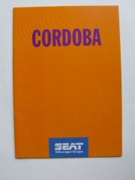 Seat Cordoba 9/1995 Prospekt NEU