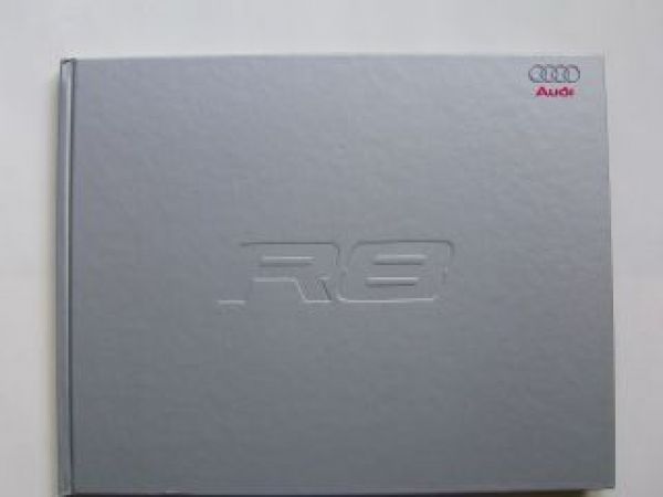 Audi R8 4.2FSi quattro Buch/Prospekt April 2008 NEU