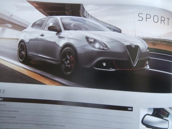Alfa Romeo Giulietta +Super +Sport +Lusso +Speciale März 2019