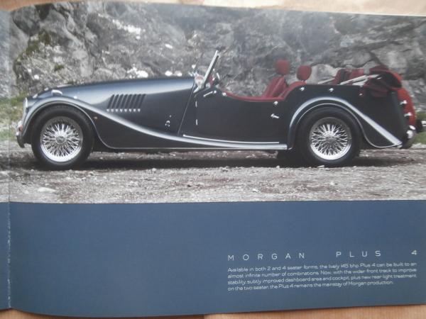 Morgan 4/4 Sport Plus 4 Sport Roadster Sport Brochure 2011 +Pricelist