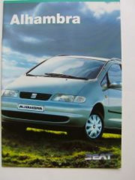 Seat Alhambra Prospekt 2/1999 NEU