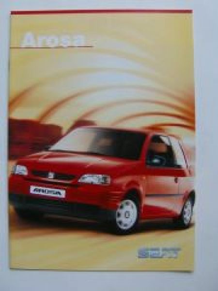 Seat Arosa Prospekt 4/1998 NEU