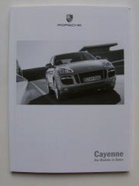 Porsche Cayenne Preisliste +GTS +Turbo (957) Mai 2008 NEU
