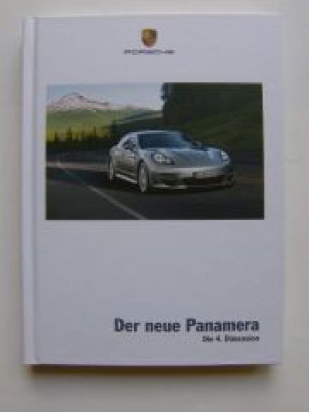 Porsche Panamera Die 4.Dimension Buch Dezember 2008 NEU