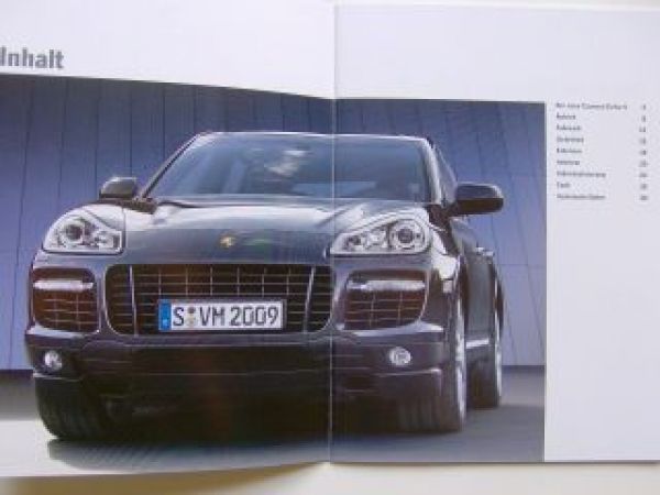 Porsche Cayenne Turbo S (957) Prospekt Mai 2008 NEU