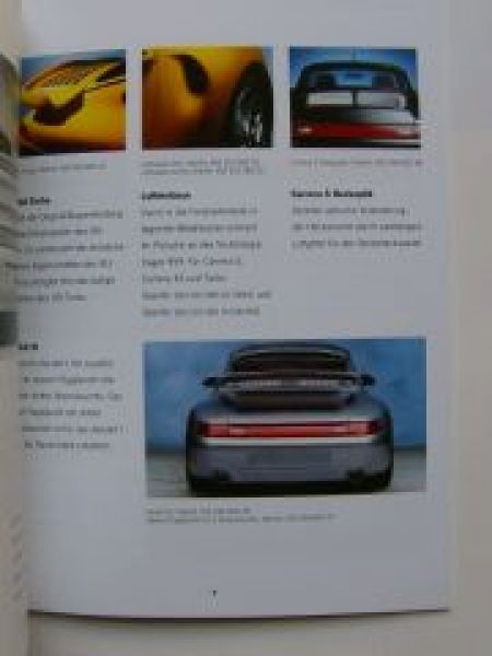 Porsche 911 Tequipment Zubehör Typ 993 August 2000 Prospekt