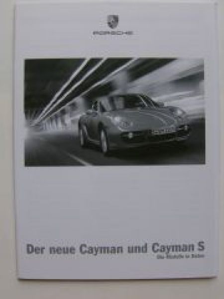 Porsche Cayman +S Preisliste (987) Oktober 2006 NEU