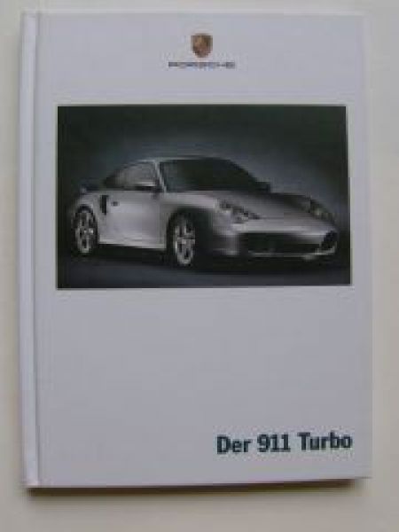 Porsche 911 Turbo Prospekt/Buch Juli 2001