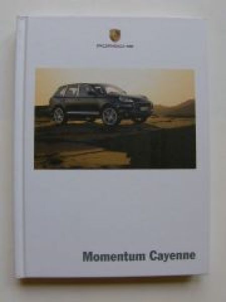 Porsche Cayenne Momentum Buch (957) Oktober 2006 NEU