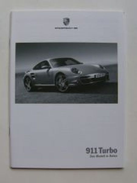Porsche 911 Turbo Preisliste (997) Dezember 2005 NEU