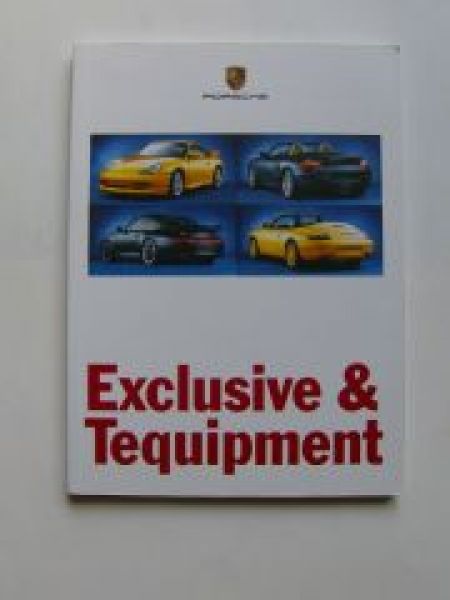 Porsche Exclusive & Tequipment 996 986 August 1998 NEU