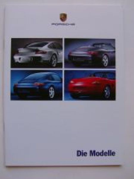 Porsche Die Modelle Prospekt 911 (996) Boxster (986) 7/1999