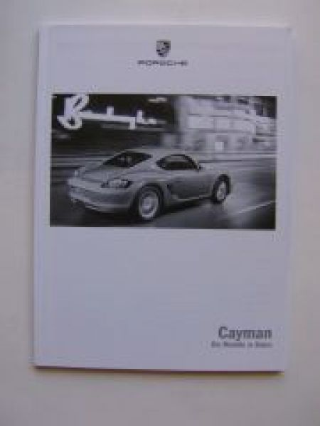 Porsche Cayman +S Preisliste (Typ 987) Mai 2007 NEU