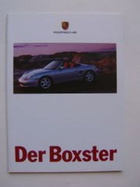 Porsche Boxster Prospekt (986) August 1996 NEU