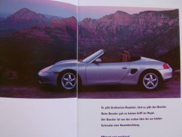 Porsche Boxster Prospekt (986) August 1996