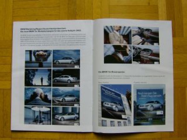 BMW Die neue Werbekampagne 7er E65 2002 Rarität