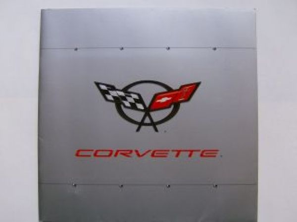 Chevrolet Corvette Großformat Prospekt +Cabrio +Preise 1999