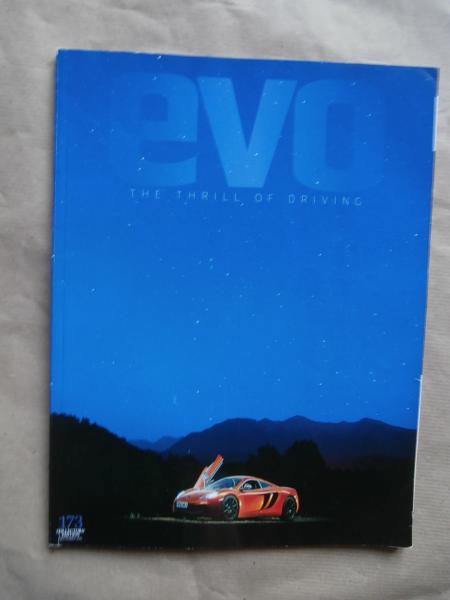 evo magazine 9/2012 McLaren MP4-12C,12C Spider vs. F40,Aston Vanquishi,Astra VXR vs. Mégane 265 Cup vs. Focus RS,Audi RS4 Avant,