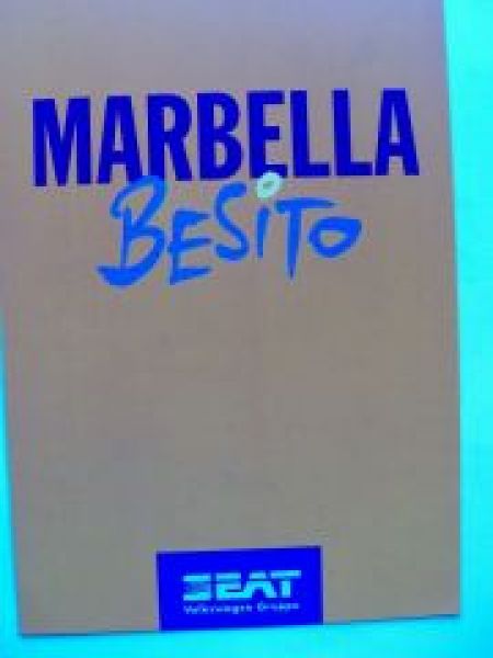 Seat Marbella Besito Prospekt Juli 1995 NEU
