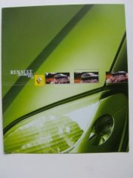 Renault Scenic RX4 Prospekt März 2001 NEU