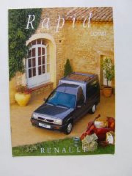 Renault Rapid Combi Prospekt April 1996 NEU