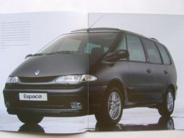 Renault Espace The Race Sonderprospekt Dezember 2000 NEU