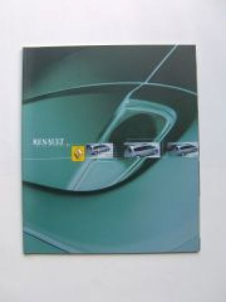 Renault Espace Prospekt Oktober 2002 NEU