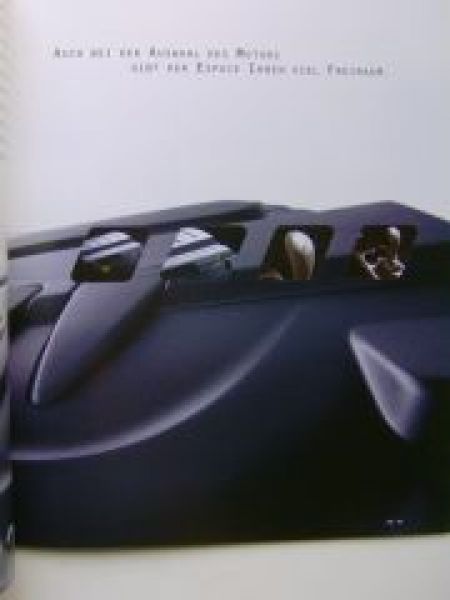 Renault Espace Prospekt Oktober 2002 NEU