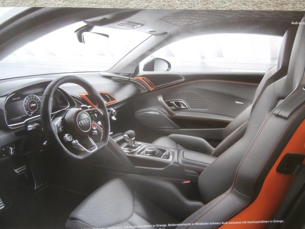 Audi R8 Coupé Spyder Buch in Schatulle im Mai 2016