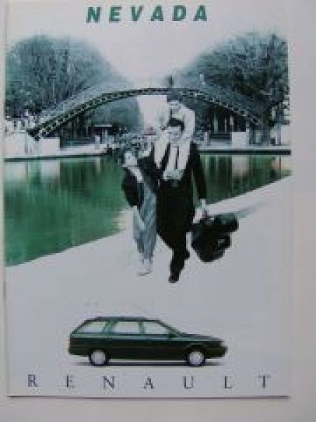 Renault Nevada Prospekt April 1993 Rarität