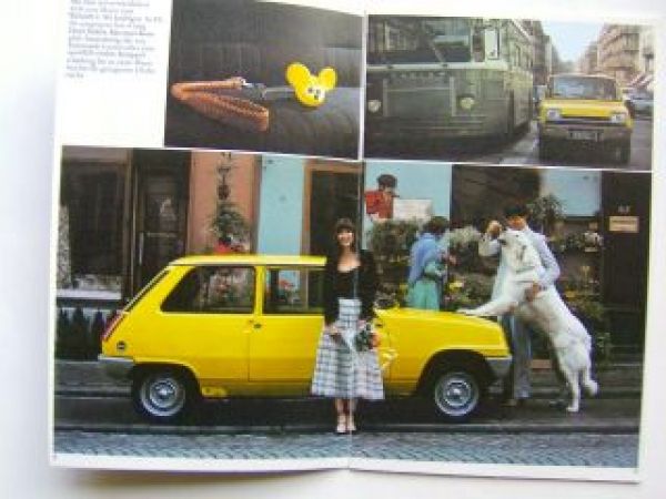 Renault R5 Prospekt 1977 +TS +GTL Rarität