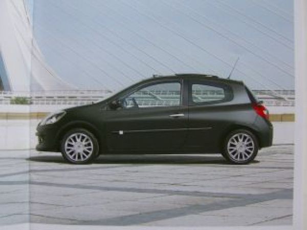 Renault Clio & Grandtour Prospekt 9/2008 +Preise 5/2008