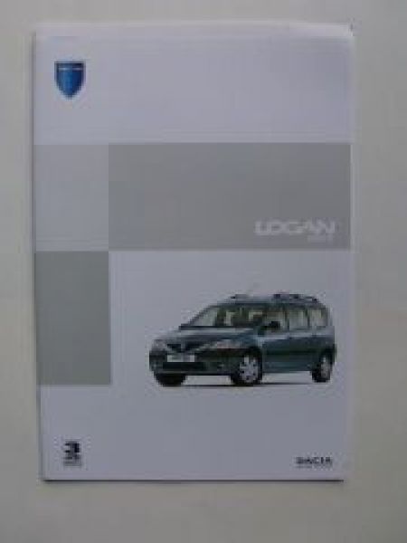 Dacia Logan MCV Prospekt 3/2008 +Preise 5/2008 NEU