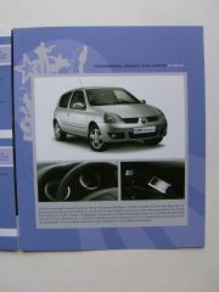 Renault Clio Campus +Extreme Prospekt März 2008 NEU