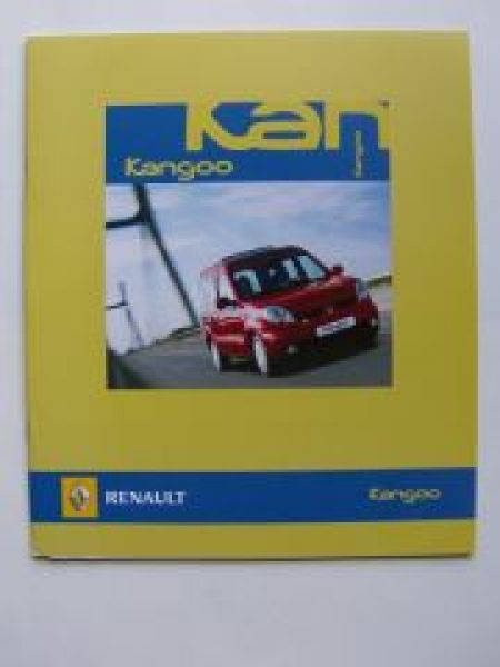 Renault Kangoo Prospekt August 2007 NEU