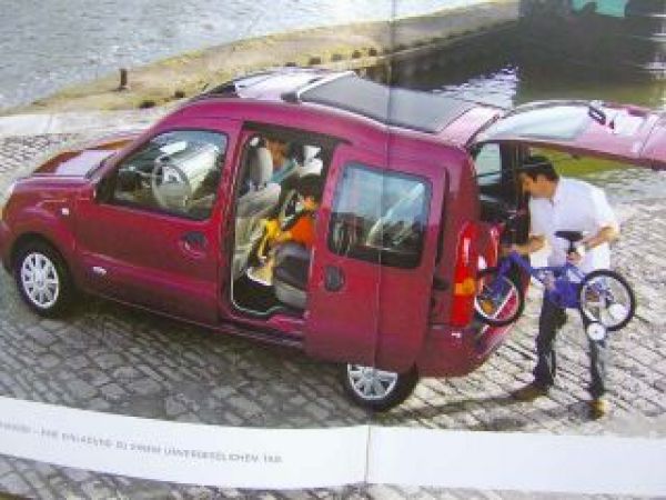 Renault Kangoo Prospekt August 2007 NEU
