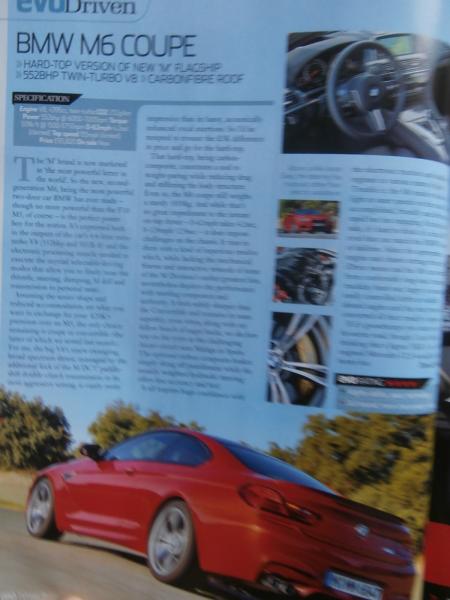evo magazine 9/2012 McLaren MP4-12C,12C Spider vs. F40,Aston Vanquishi,Astra VXR vs. Mégane 265 Cup vs. Focus RS,Audi RS4 Avant,