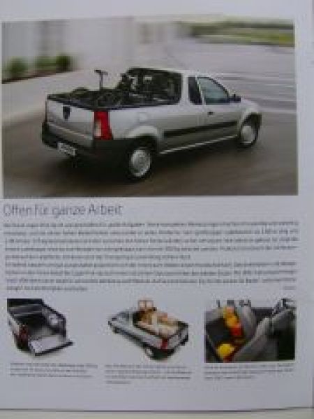 Dacia Modelle Prospekt Logan +MCV+Pick Up +Express +Sandero