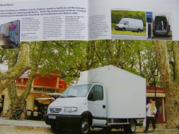 Renault Mascott Prospekt Juni 2002 NEU