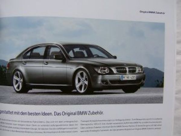 BMW 7er Prospekt 730i/Li-760i/Li+ 730d/Ld 745d E65 E66 2007