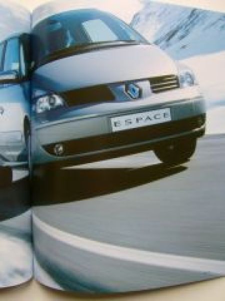 Renault Espace Prospekt November 2002 NEU
