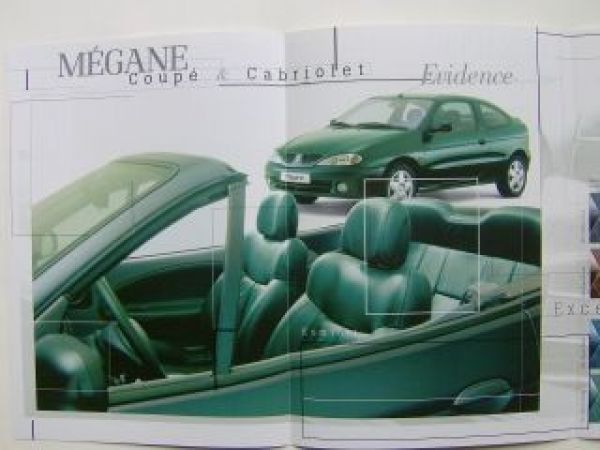 Renault Megane Coupe & Cabriolet Evidence Prospekt 1/2000