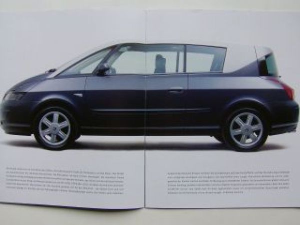 Renault Avantime Prospekt Oktober 2000 NEU